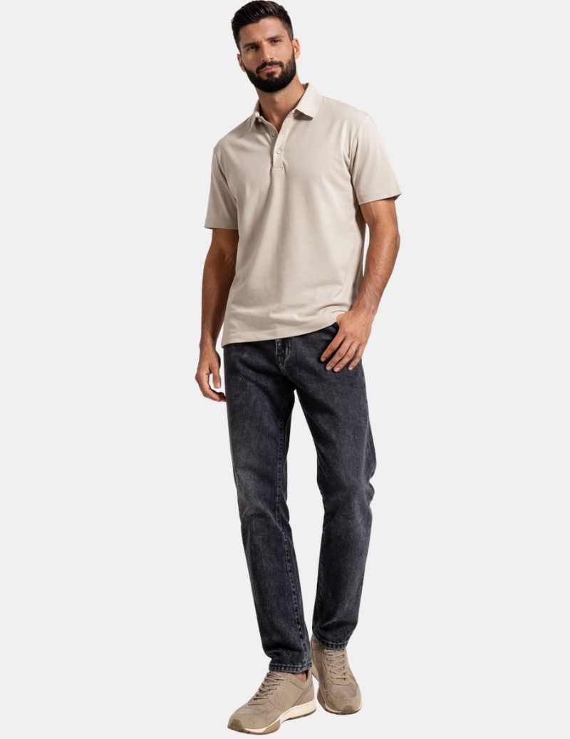 ΠΑΝΤΕΛΟΝΙ ΤΖΙΝ BLACK STRAIGHT FIT