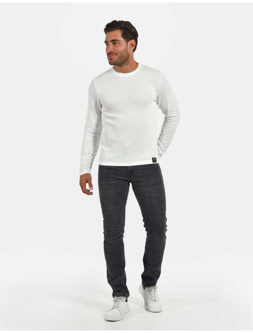 ΜΠΛΟΥΖΑ ΜΟΝΟΧΡΩΜΗ ΠΛΕΞΗ ΑΝΔΡΑΣ