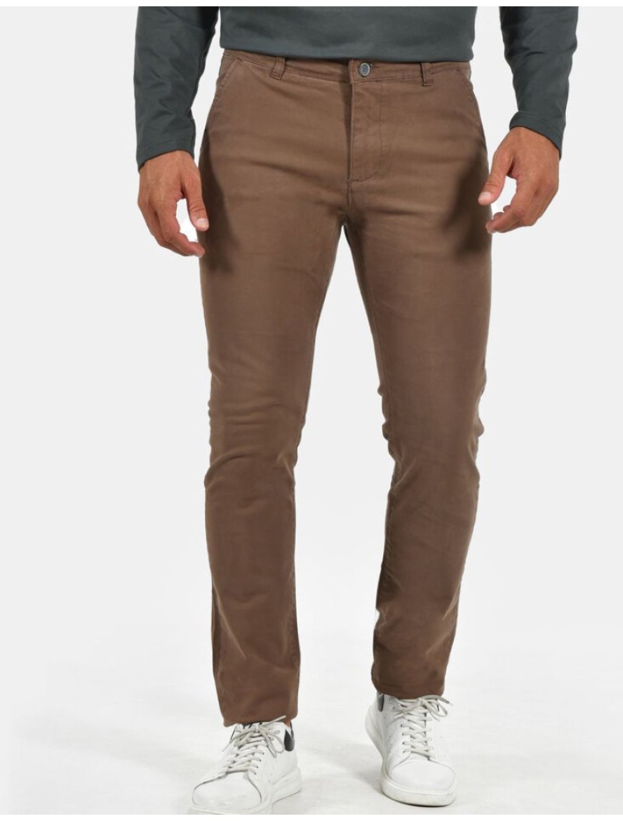 ΠΑΝΤΕΛΟΝΙ CHINOS ΜΟΝΟΧΡΩΜΟ ΑΝΔΡΑΣ