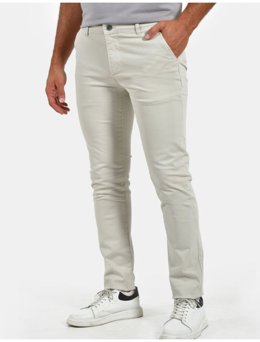 ΠΑΝΤΕΛΟΝΙ CHINOS ΜΟΝΟΧΡΩΜΟ ΑΝΔΡΑΣ