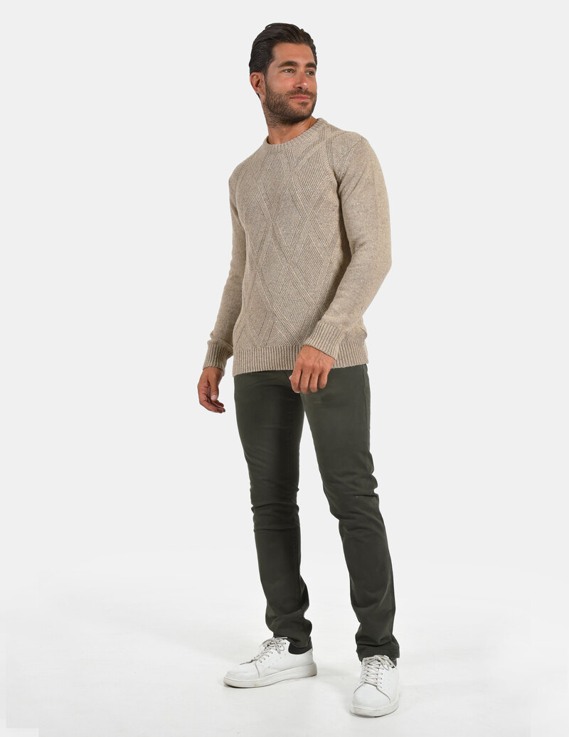 ΠΑΝΤΕΛΟΝΙ CHINOS ΜΟΝΟΧΡΩΜΟ