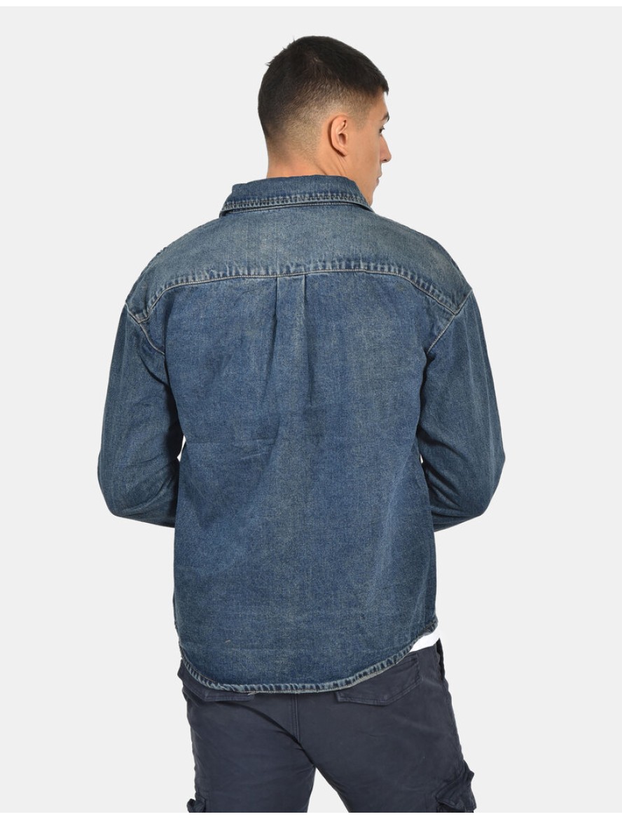 ΠΟΥΚΑΜΙΣΟ JEAN ΤΥΠΟΥ JACKET ΑΝΔΡΑΣ