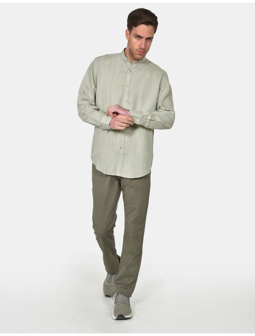 ΠΟΥΚΑΜΙΣΟ ΜΑΟ ΜΟΝΟΧΡΩΜΟ ΑΝΔΡΑΣ