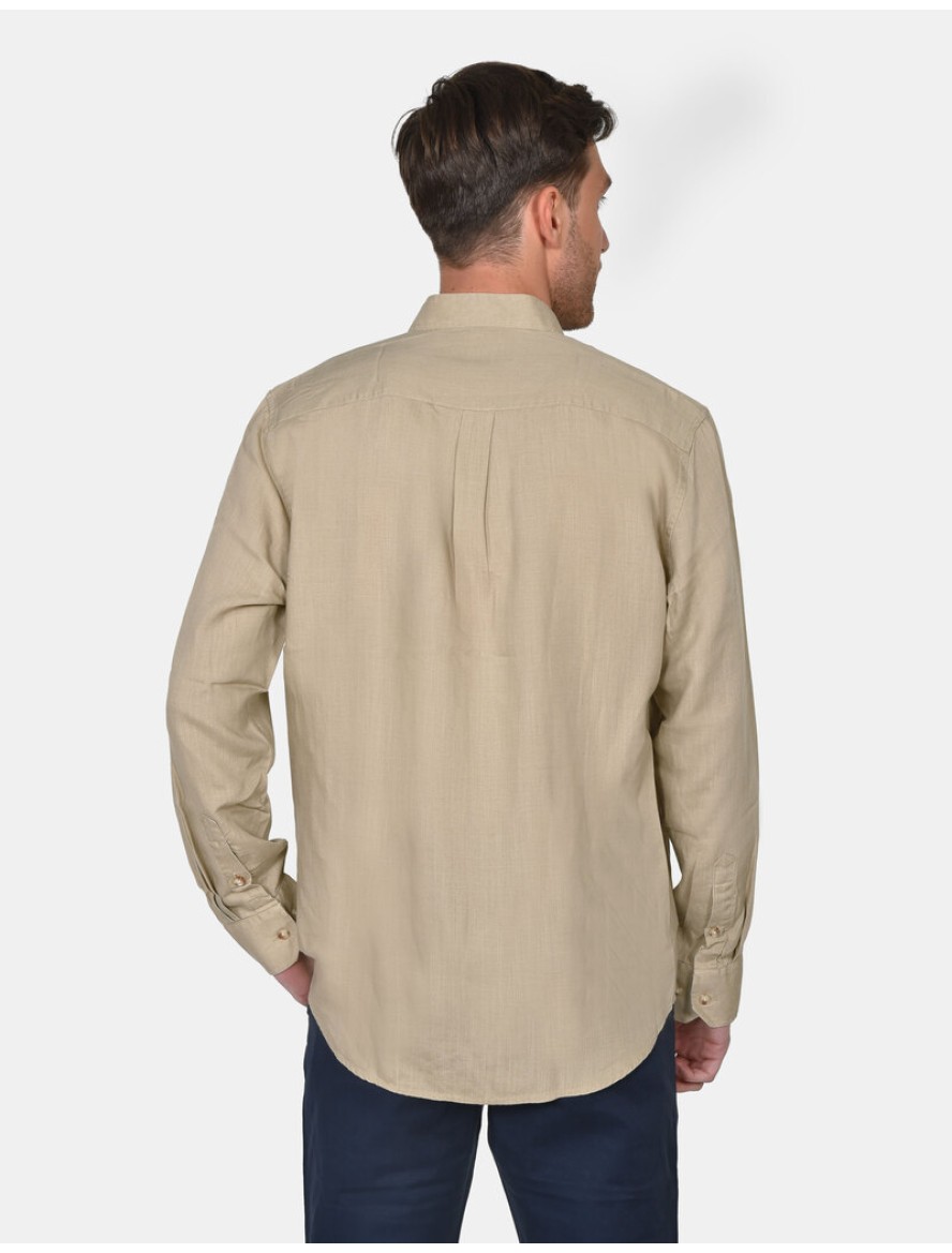 ΠΟΥΚΑΜΙΣΟ ΜΑΟ ΜΟΝΟΧΡΩΜΟ ΑΝΔΡΑΣ