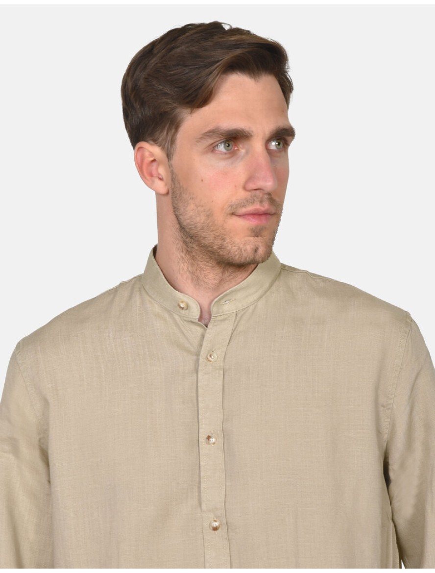 ΠΟΥΚΑΜΙΣΟ ΜΑΟ ΜΟΝΟΧΡΩΜΟ ΑΝΔΡΑΣ