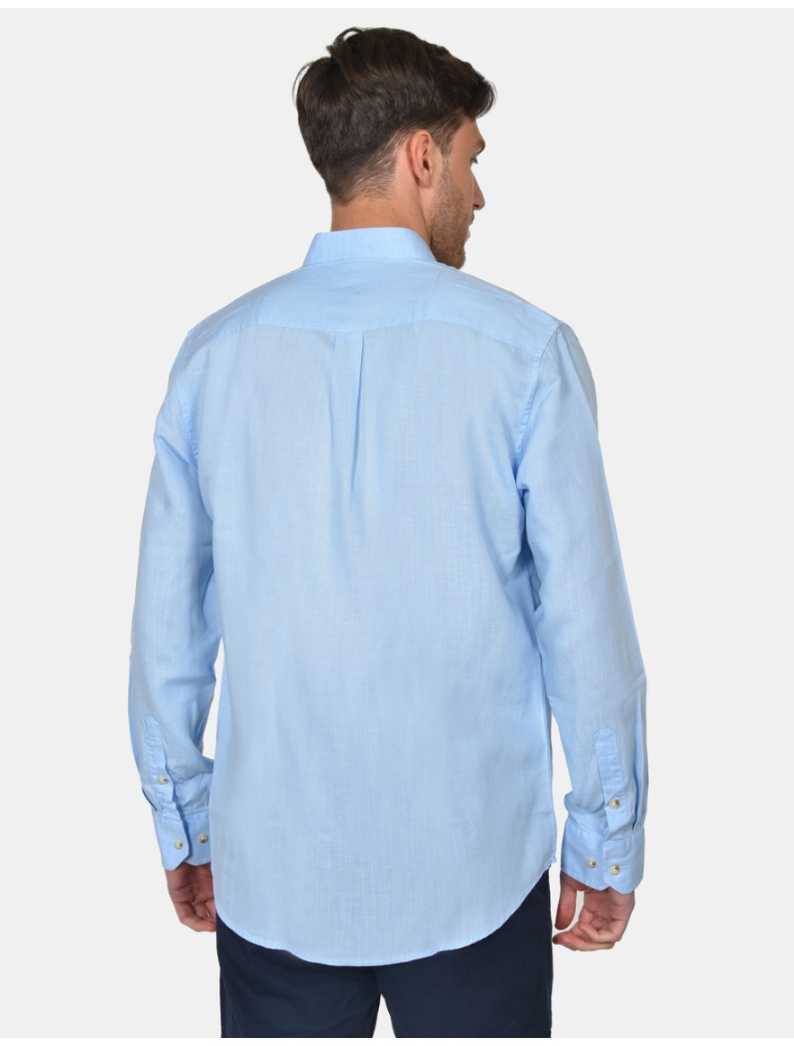 ΠΟΥΚΑΜΙΣΟ ΜΑΟ ΜΟΝΟΧΡΩΜΟ ΑΝΔΡΑΣ