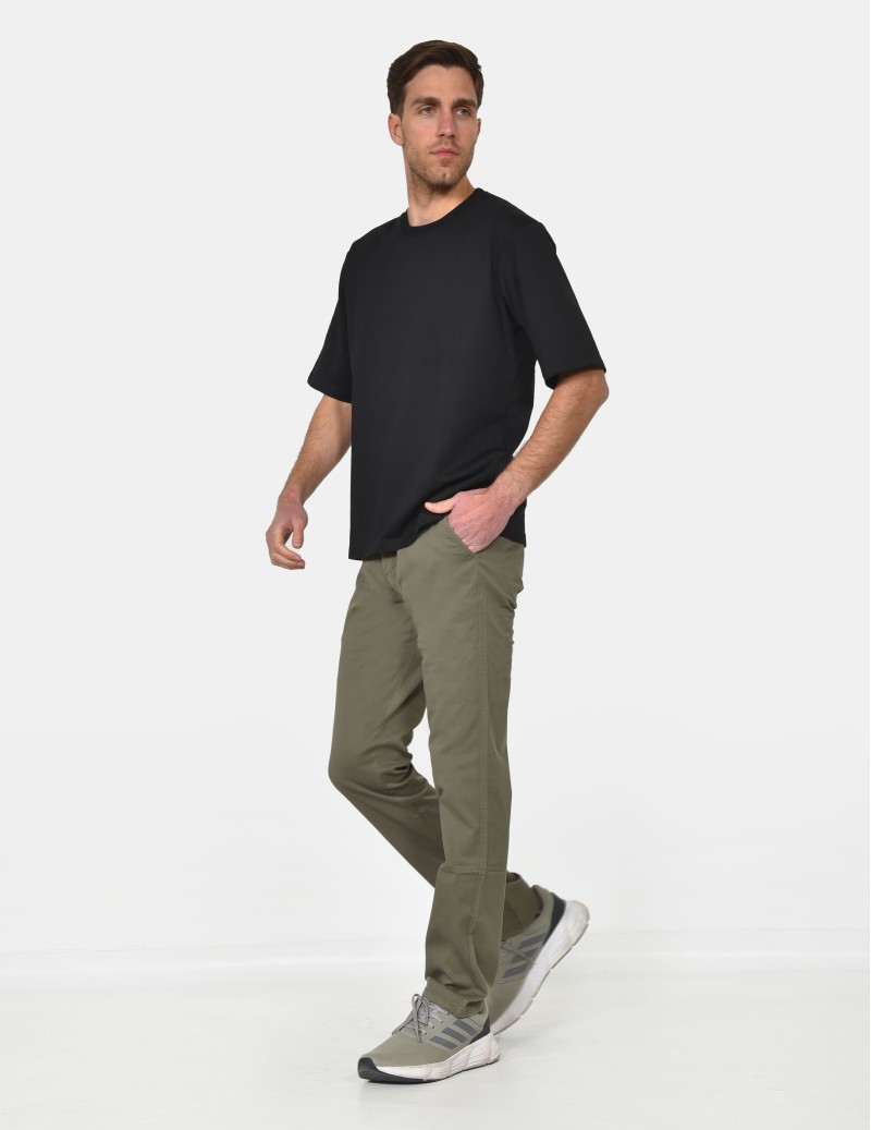 T-SHIRT ΜΟΝΟΧΡΩΜΟ