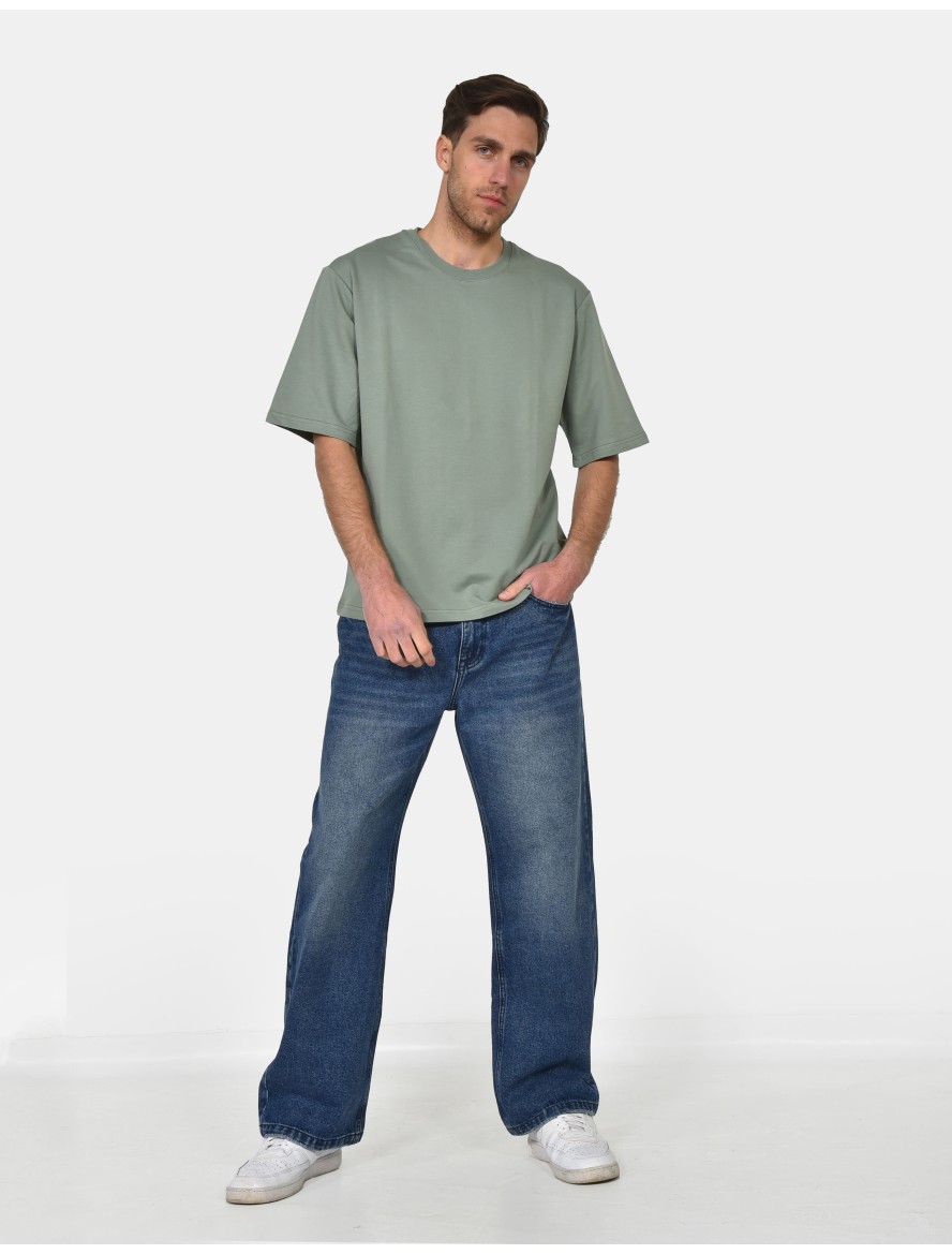 T-SHIRT ΜΟΝΟΧΡΩΜΟ ΑΝΔΡΑΣ