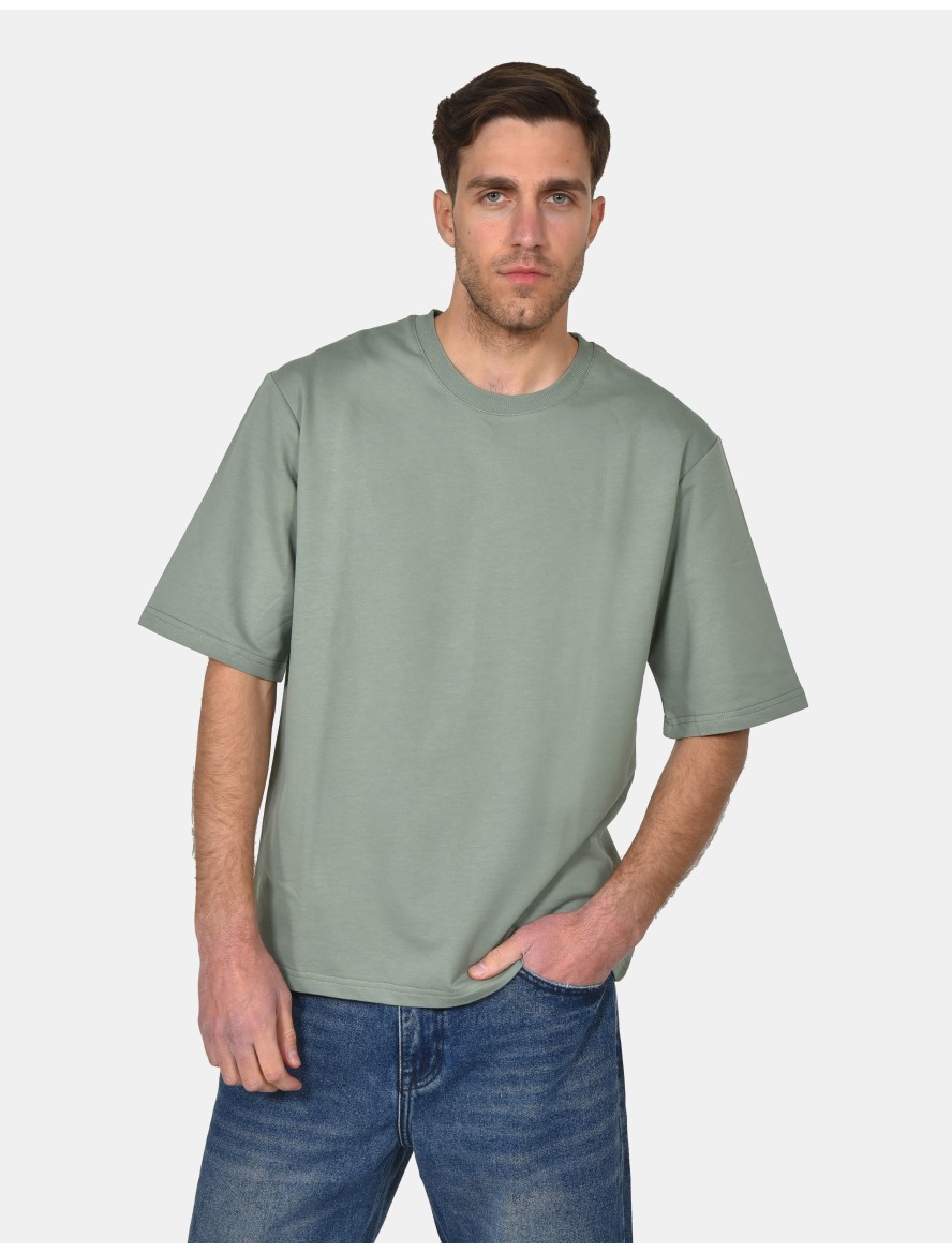 T-SHIRT ΜΟΝΟΧΡΩΜΟ ΑΝΔΡΑΣ