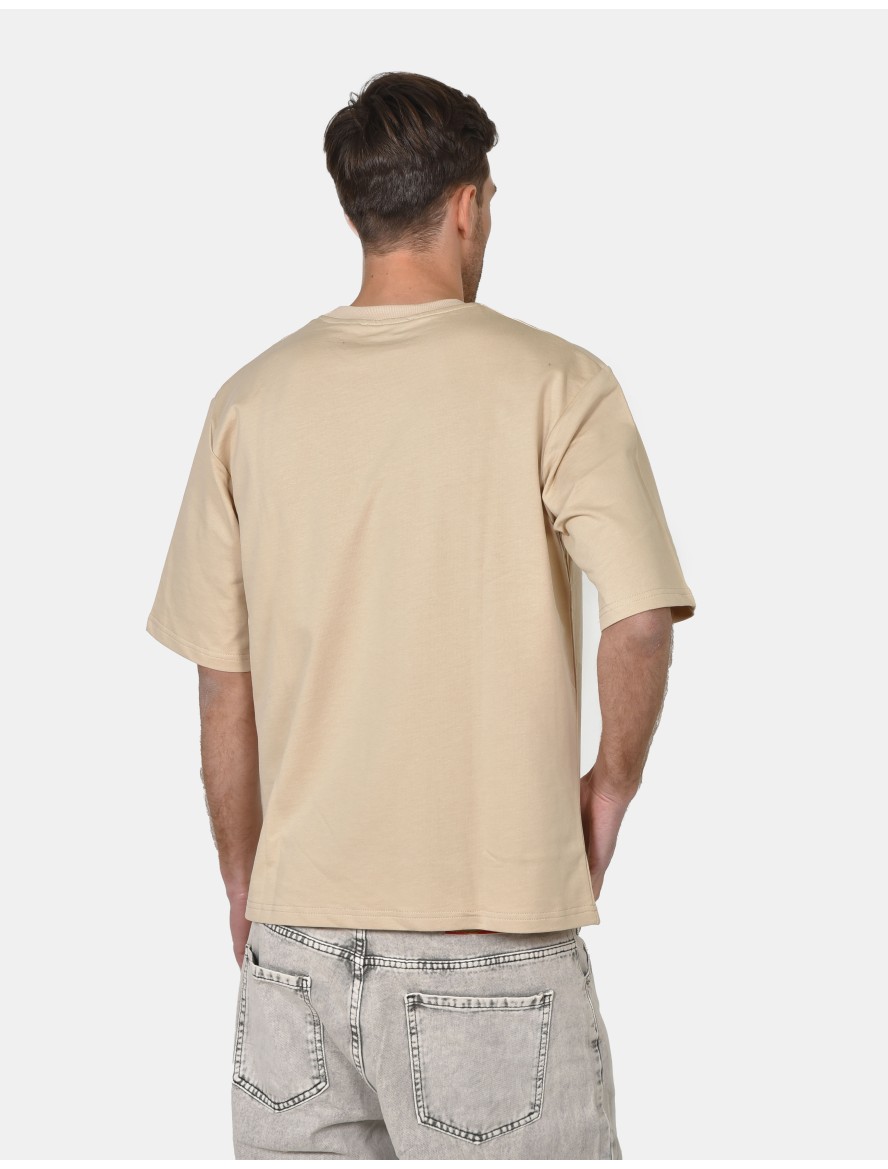 T-SHIRT ΜΟΝΟΧΡΩΜΟ ΑΝΔΡΑΣ