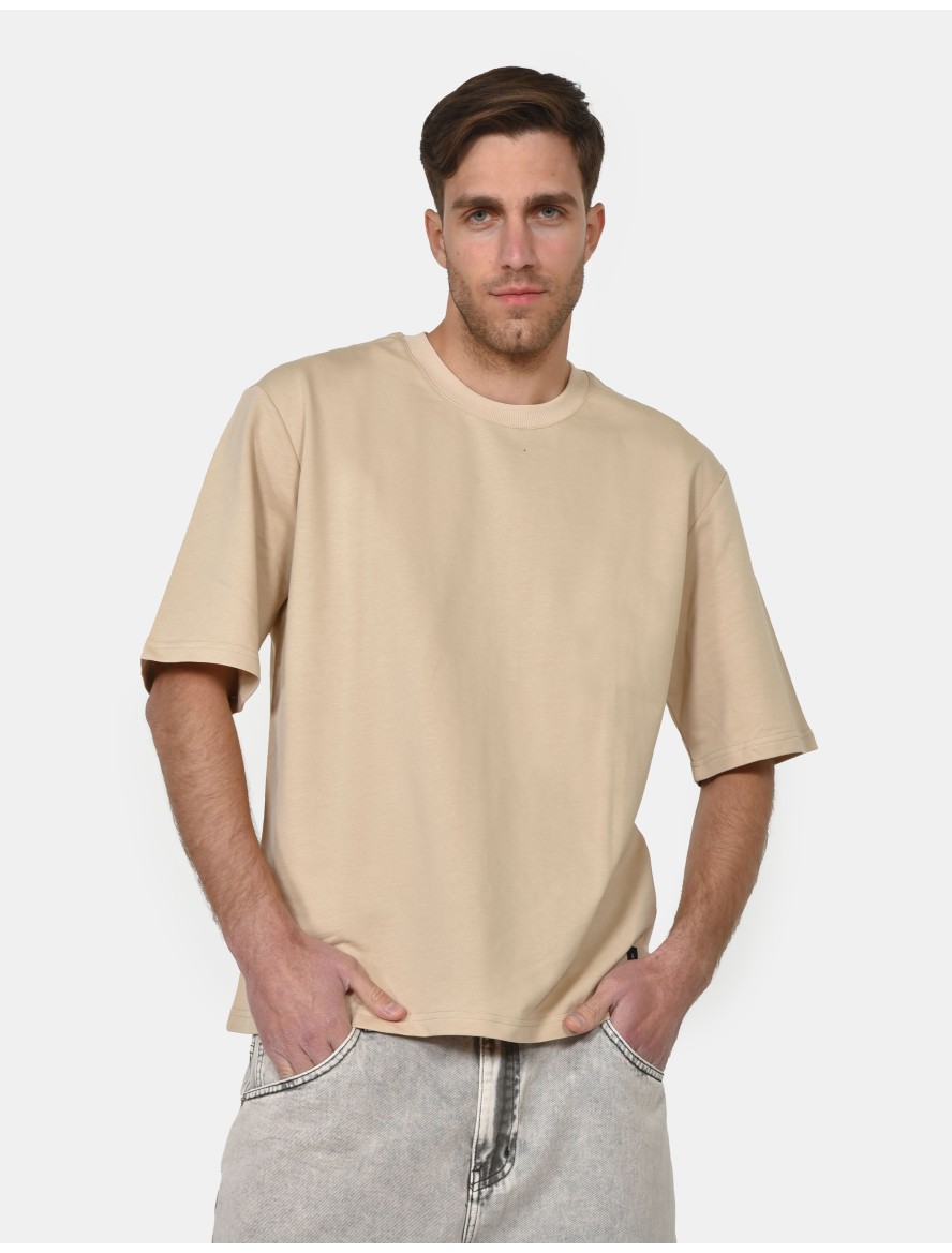 T-SHIRT ΜΟΝΟΧΡΩΜΟ ΑΝΔΡΑΣ