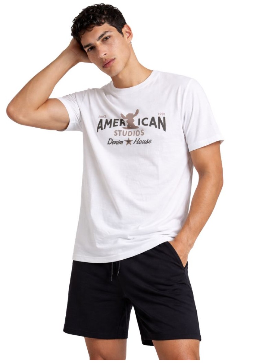 T-SHIRT AMERICAN STUDIOS ΜΠΛΟΥΖΑ