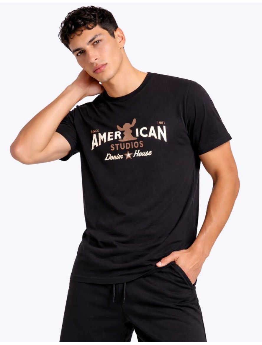 T-SHIRT AMERICAN STUDIOS ΜΠΛΟΥΖΑ