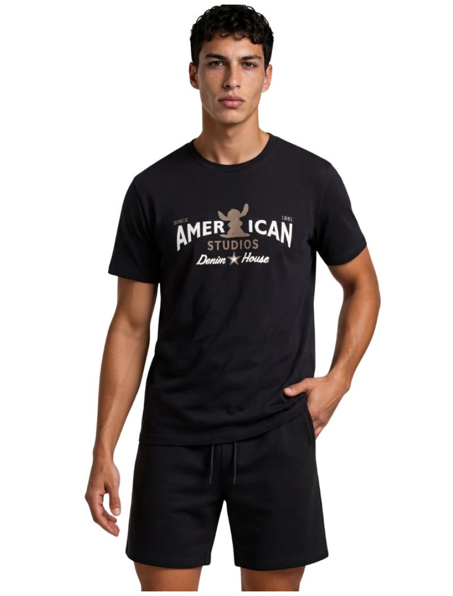 T-SHIRT AMERICAN STUDIOS ΜΠΛΟΥΖΑ
