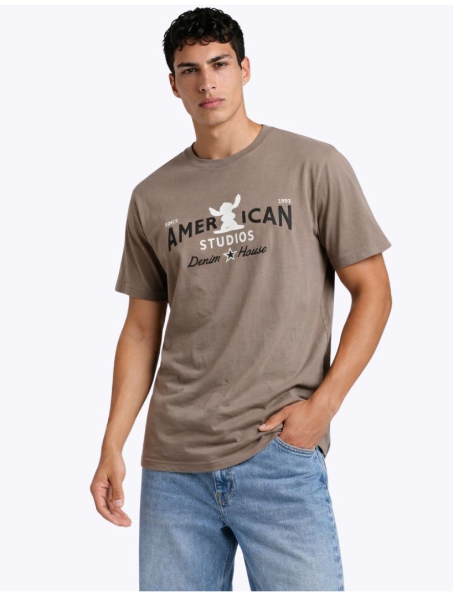 T-SHIRT AMERICAN STUDIOS ΜΠΛΟΥΖΑ
