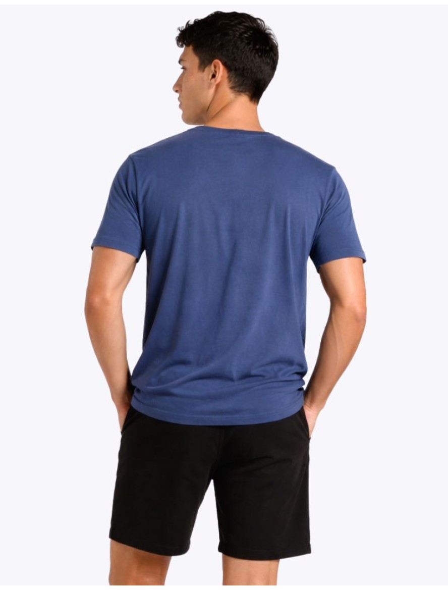 T-SHIRT ΓΡΑΜΜΙΚΟ ΣΧΕΔΙΟ ΑΝΔΡΑΣ