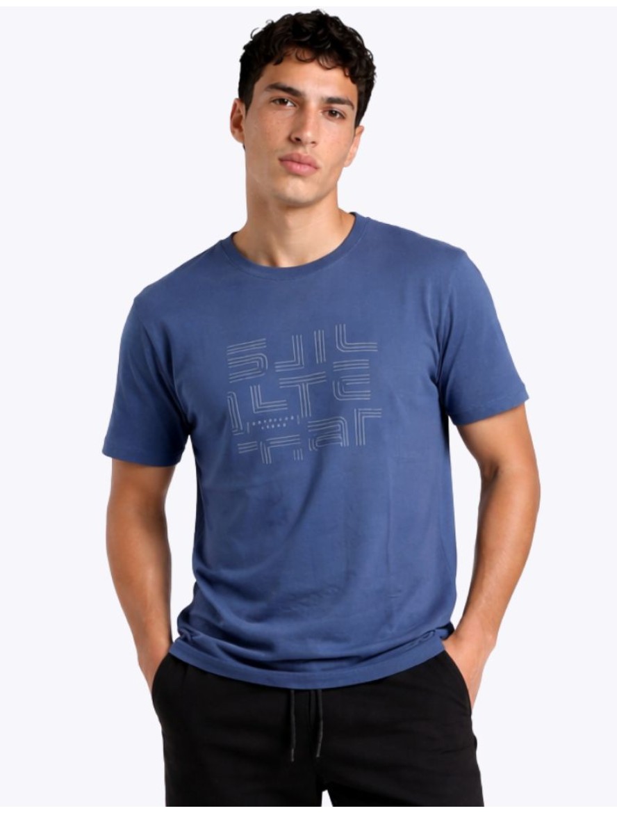 T-SHIRT ΓΡΑΜΜΙΚΟ ΣΧΕΔΙΟ ΑΝΔΡΑΣ