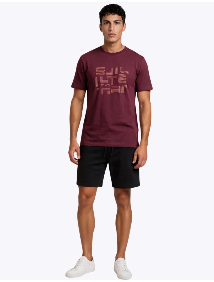 T-SHIRT ΓΡΑΜΜΙΚΟ ΣΧΕΔΙΟ ΑΝΔΡΑΣ