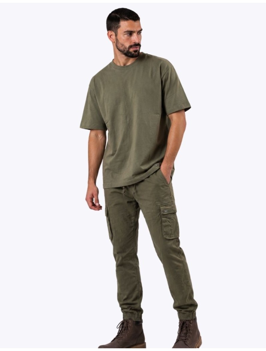 T-SHIRT ΜΟΝΟΧΡΩΜΟ ΑΝΔΡΑΣ