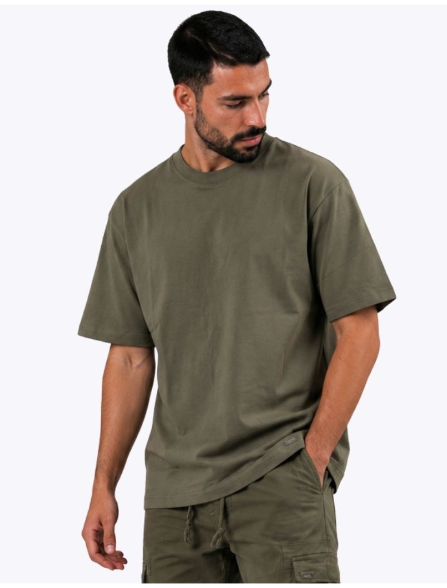 T-SHIRT ΜΟΝΟΧΡΩΜΟ ΑΝΔΡΑΣ