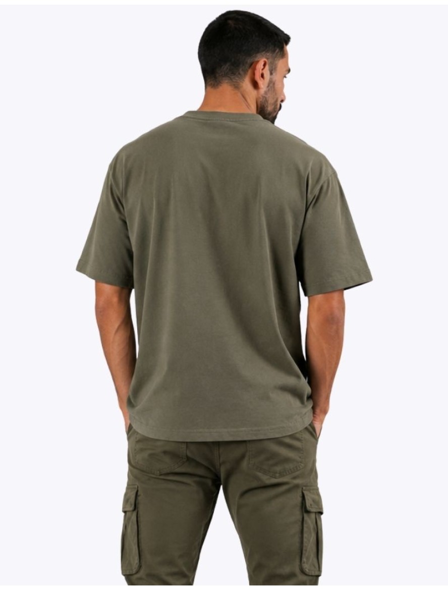 T-SHIRT ΜΟΝΟΧΡΩΜΟ ΑΝΔΡΑΣ