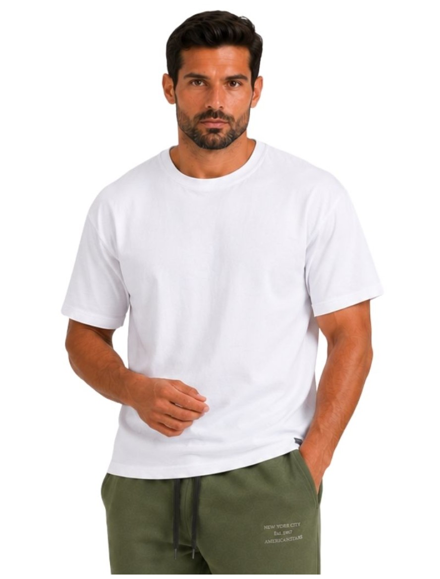 T-SHIRT ΜΟΝΟΧΡΩΜΟ ΑΝΔΡΑΣ