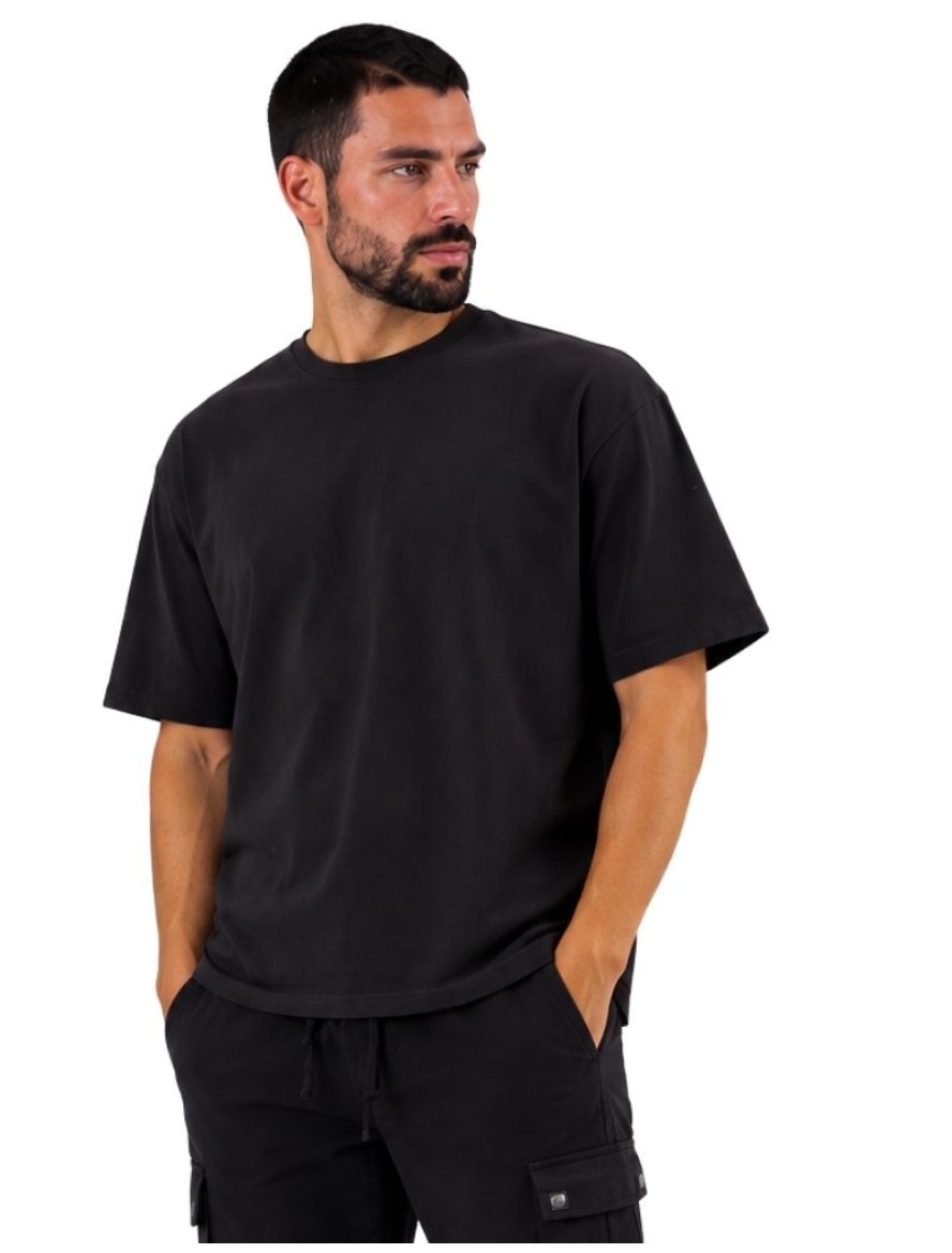T-SHIRT ΜΟΝΟΧΡΩΜΟ ΑΝΔΡΑΣ