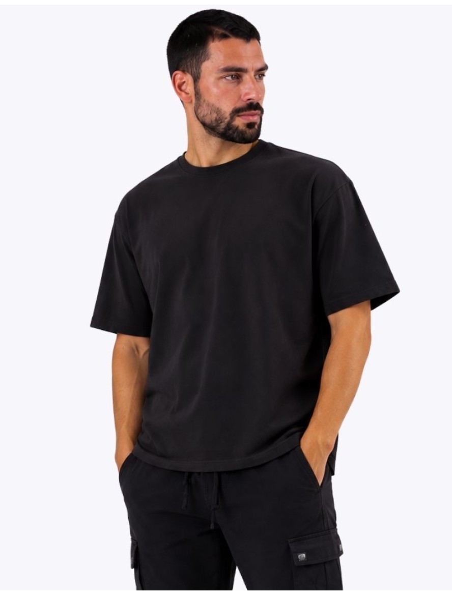 T-SHIRT ΜΟΝΟΧΡΩΜΟ ΑΝΔΡΑΣ
