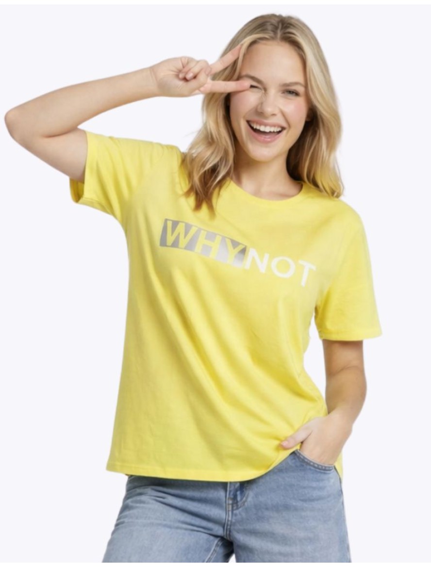 T-SHIRT WHY NOT ΓΥΝΑΙΚΑ