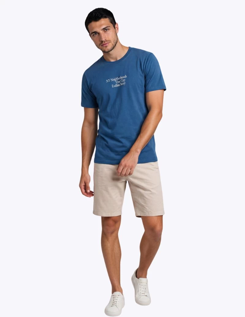 ΒΕΡΜΟΥΔΑ CHINOS ΜΟΝΟΧΡΩΜΗ