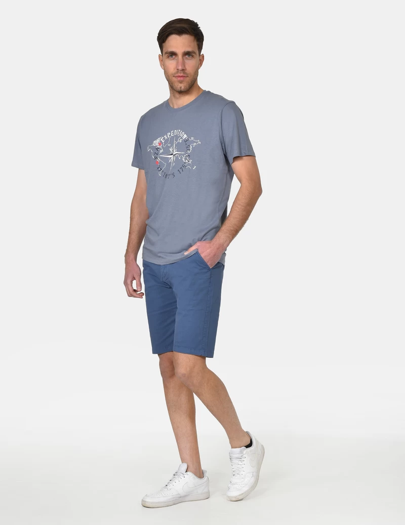 ΒΕΡΜΟΥΔΑ CHINOS ΜΙΚΡΟΣΧΕΔΙΟ