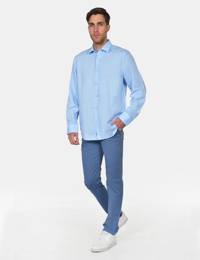 ΠΑΝΤΕΛΟΝΙ CHINOS ΜΟΝΟΧΡΩΜΟ