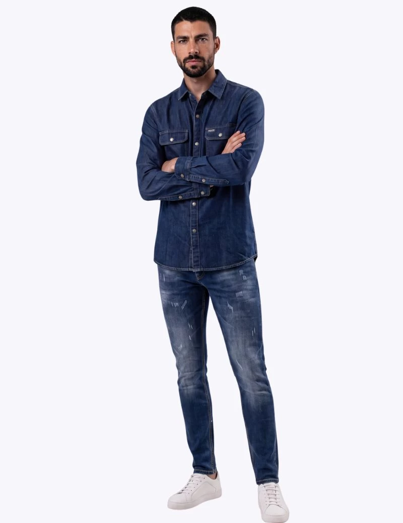 ΠΟΥΚΑΜΙΣΟ ΤΖΙΝ REGULAR FIT