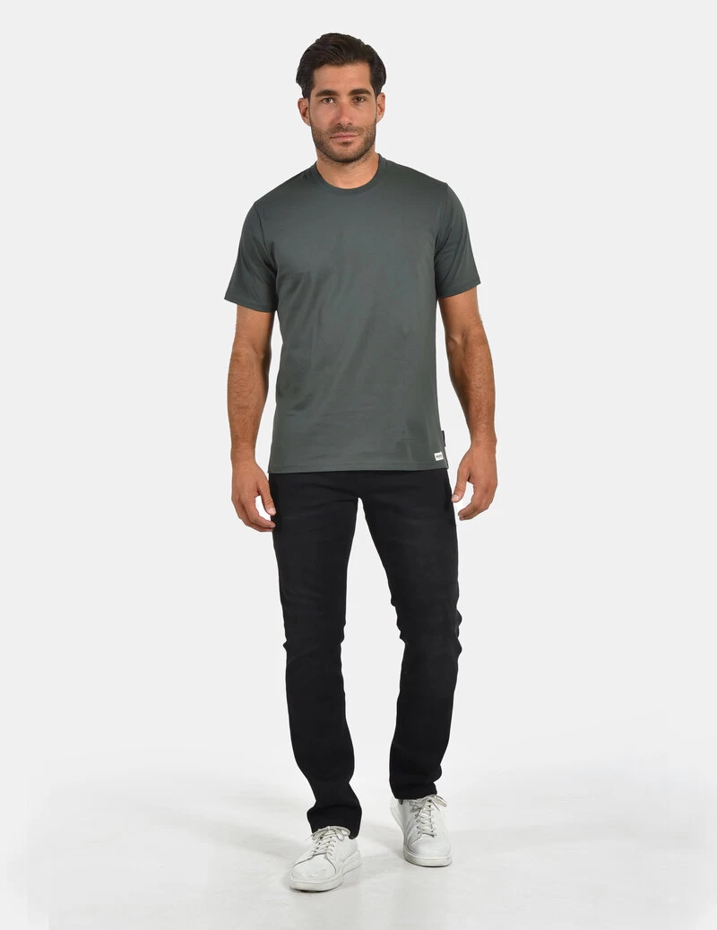 T-SHIRT ΜΟΝΟΧΡΩΜΟ