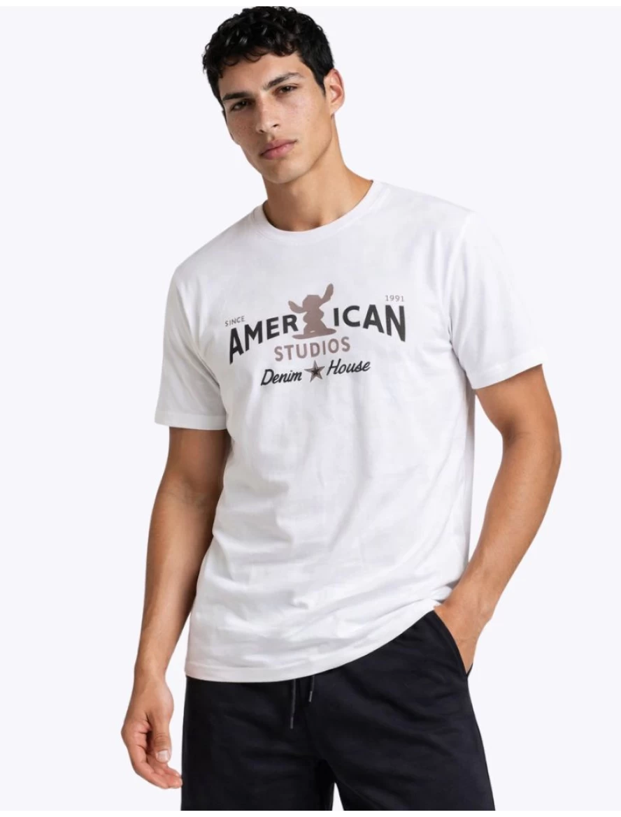 T-SHIRT AMERICAN STUDIOS ΜΠΛΟΥΖΑ