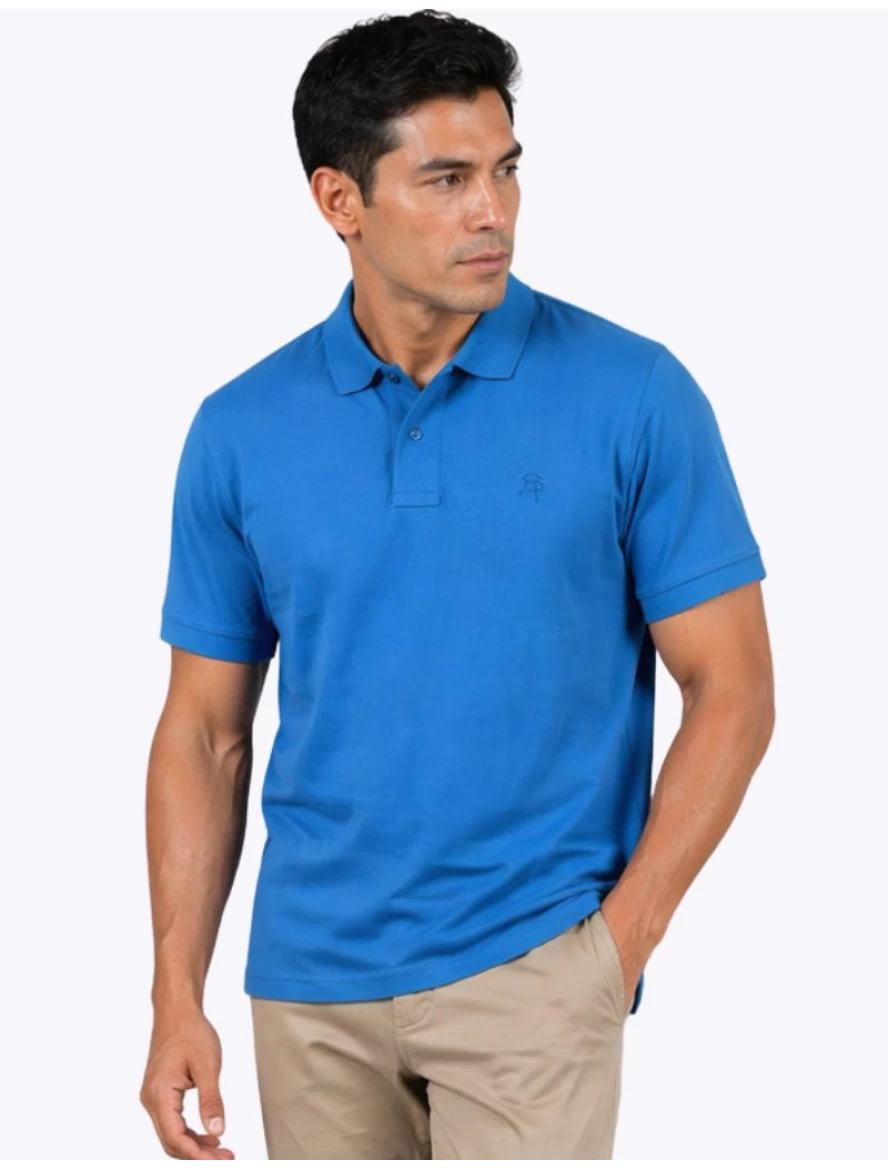 ΜΠΛΟΥΖΑ POLO ΜΟΝΟΧΡΩΜΗ ΑΝΔΡΑΣ