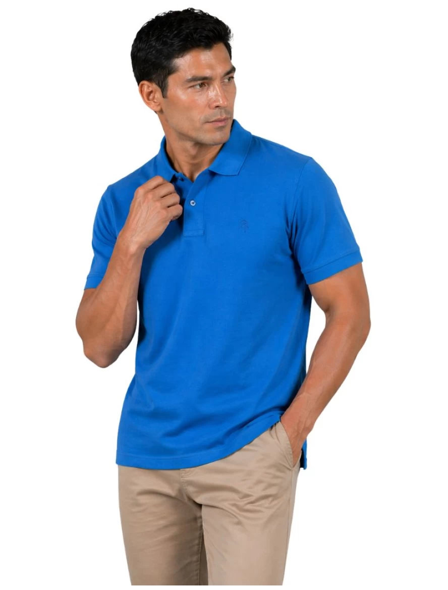 ΜΠΛΟΥΖΑ POLO ΜΟΝΟΧΡΩΜΗ ΑΝΔΡΑΣ