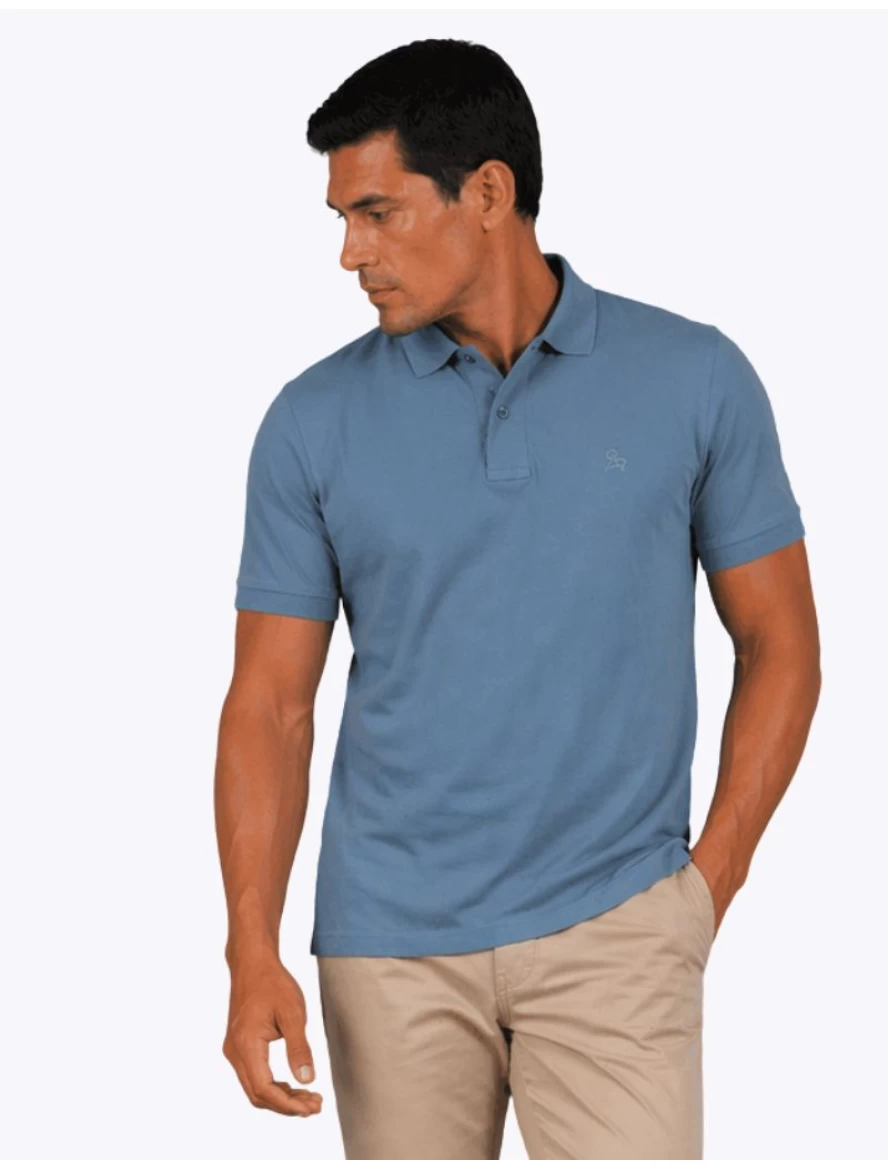 ΜΠΛΟΥΖΑ POLO ΜΟΝΟΧΡΩΜΗ ΑΝΔΡΑΣ